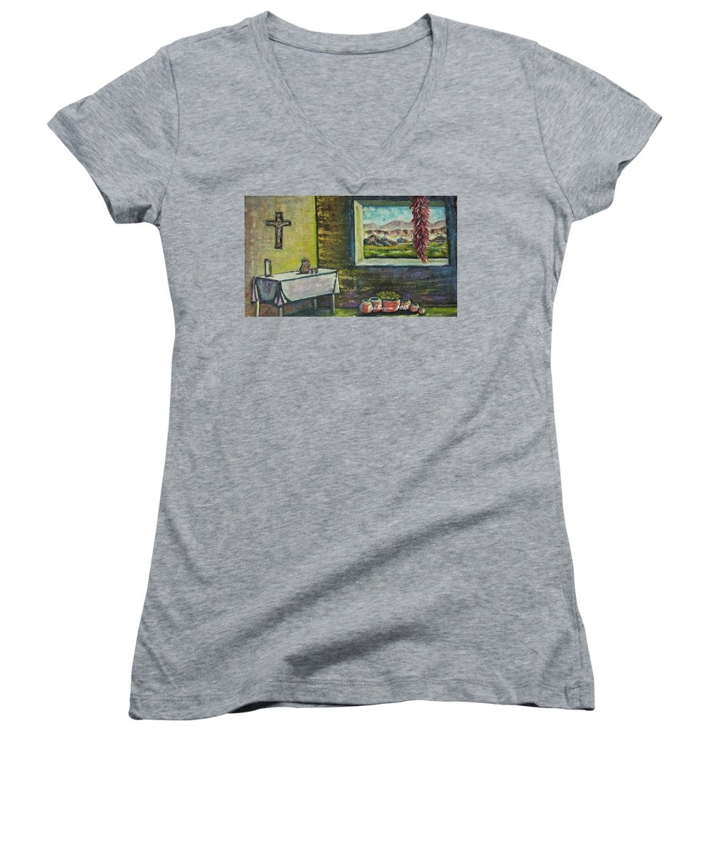 Chilies and corn - Women's V-Neck