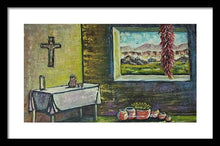 Load image into Gallery viewer, Chilies and corn - Framed Print