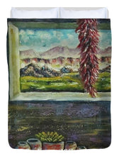 Load image into Gallery viewer, Chilies and corn - Duvet Cover