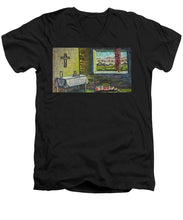 Load image into Gallery viewer, Chilies and corn - Men&#39;s V-Neck T-Shirt