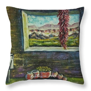 Chilies and corn - Throw Pillow