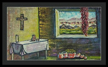 Load image into Gallery viewer, Chilies and corn - Framed Print