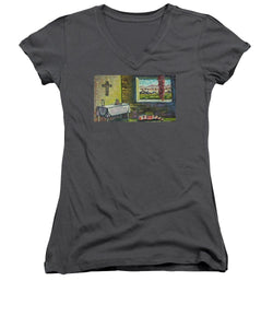Chilies and corn - Women's V-Neck
