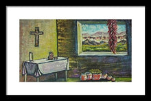 Load image into Gallery viewer, Chilies and corn - Framed Print