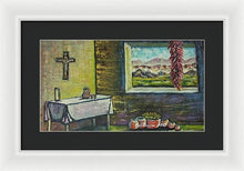 Load image into Gallery viewer, Chilies and corn - Framed Print