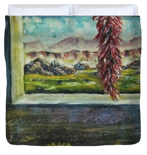 Chilies and corn - Duvet Cover