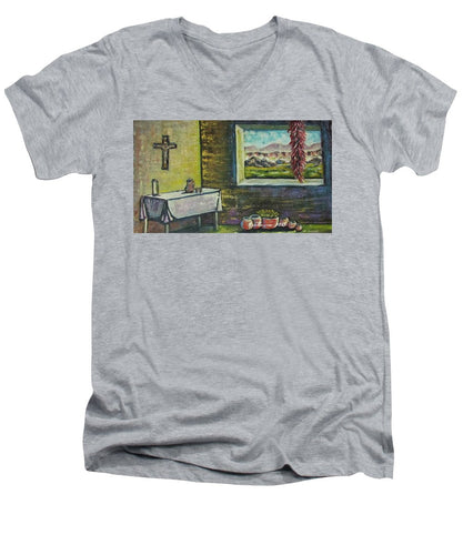 Chilies and corn - Men's V-Neck T-Shirt