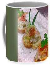 Load image into Gallery viewer, Crab on crostini - Mug