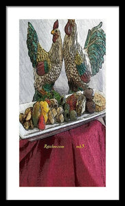 Crudite - Framed Print