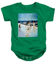 Load image into Gallery viewer, Family at the beach - Baby Onesie