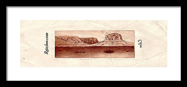 Mesas  - Framed Print