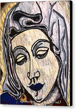 Load image into Gallery viewer, Pieta face of Mary - Canvas Print